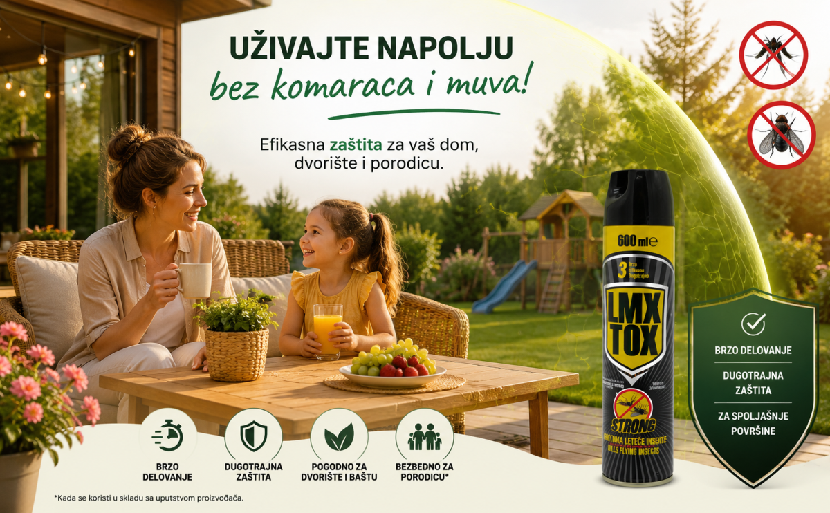 efikasno resenje protiv muva i komaraca