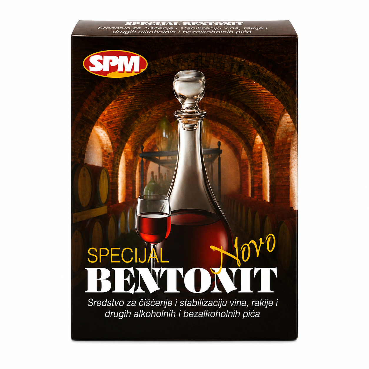 Bentonit Bentostab Bentonit 100g – Za bistrenje i stabilizaciju vina - Image 1