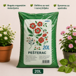Zemlja za cveće pešterac 20 litara