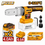 Aku pegla za PVC cevi Ingco PTWTLI20182 20V – Polifuzor sa 2 baterije - Image 2