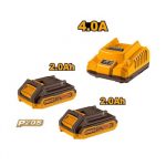 Aku udarna bušilica Ingco 20V 2x2.0Ah CIDLI20768E – 76Nm, Brushless motor i 3 godine garancije - Image 3
