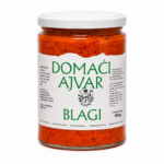 Domaći blagi ajvar Poljar tradicionalni ukus bez konzervansa 580g