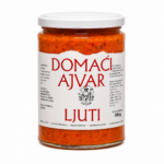 Domaći ljuti ajvar Poljar tradicionalni ukus bez konzervansa 580g
