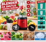 Nutri Blender KE-10X 1000W – smuti, seckanje, mlevenje i drobljenje leda