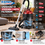 Usisivač sa vodenim i HEPA filterom 1600W