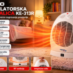 Ventilatorska grejalica 2000W – brzo zagrevanje uz oscilaciju 90°