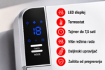 Zidna grejalica KE-5600 – 2000W - VELIKA SNAGA - Slika 3