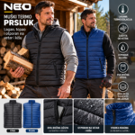 NEO unisex Termo prsluk – Lagan, topao i otporan na vetar i kišu