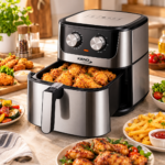 Keno Air Fryer friteza na vruć vazduh od 6,5L sa mehaničkim komandama