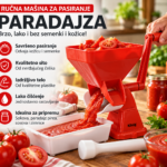 König ručna mašina za pasiranje paradajza sa sitom od nerđajućeg čelika