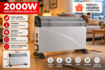 Konvektorska grejalica 2000W sa ventilatorom – brzo dogrevanje sobe - Slika 2