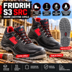 Radne zaštitne cipele S3 SRC Fridrih – Maksimalna zaštita, čelična kapa, zaštita od eksera i klizanja